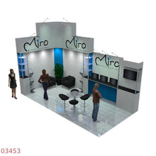 Load image into Gallery viewer, Exhibition Stand (corner) 6x3L Shape