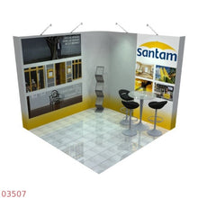 Load image into Gallery viewer, Exhibition Stand (corner) 3x3L Shape