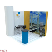 Load image into Gallery viewer, Exhibition Stand (corner) 3x3L Shape