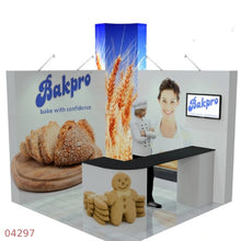 Load image into Gallery viewer, Exhibition Stand (corner) 3x3L Shape