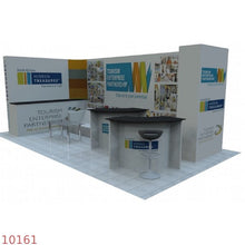 Load image into Gallery viewer, Exhibition Stand (corner) 6x3L Shape