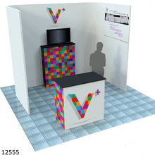 Load image into Gallery viewer, Exhibition Stand (inline) 3x3U Shape