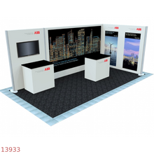 Load image into Gallery viewer, Exhibition Stand (corner) 6x3L Shape