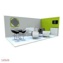 Load image into Gallery viewer, Exhibition Stand (corner) 6x3L Shape