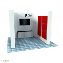 Load image into Gallery viewer, Exhibition Stand (inline) 3x3U Shape