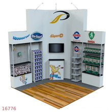 Load image into Gallery viewer, Exhibition Stand (corner) 3x3L Shape