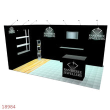 Load image into Gallery viewer, Exhibition Stand (corner) 6x3L Shape