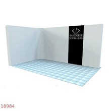 Load image into Gallery viewer, Exhibition Stand (corner) 6x3L Shape