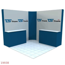 Load image into Gallery viewer, Exhibition Stand (corner) 3x3L Shape