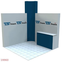 Load image into Gallery viewer, Exhibition Stand (corner) 3x3L Shape