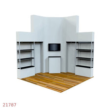 Load image into Gallery viewer, Exhibition Stand (corner) 3x3L Shape
