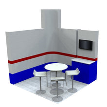 Load image into Gallery viewer, Exhibition Stand (corner) 3x3L Shape