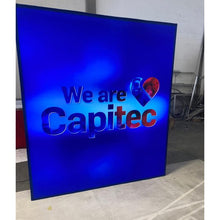 Load image into Gallery viewer, Lightbox Banner Wall - Standing