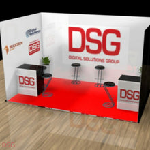 Load image into Gallery viewer, Exhibition Stand (inline) 6x3U Shape