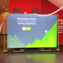 Load image into Gallery viewer, Lightbox Banner Wall - Standing