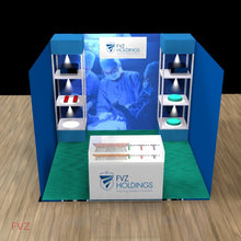 Load image into Gallery viewer, Exhibition Stand (inline) 3x3U Shape