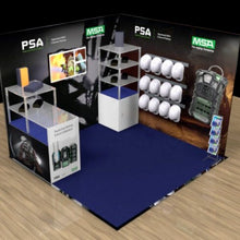Load image into Gallery viewer, Exhibition Stand (corner) 3x3L Shape