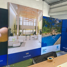 Load image into Gallery viewer, Lightbox Banner Wall - Standing