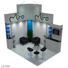 Load image into Gallery viewer, Exhibition Stand (corner) 3x3L Shape
