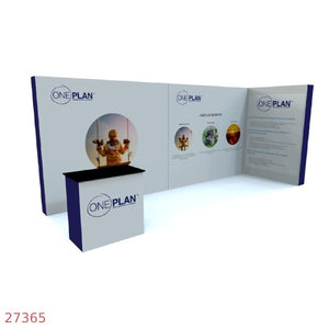 Exhibition Stand (corner) 6x3L Shape