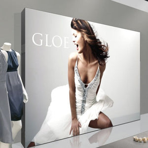 Lightbox Banner Wall - 120W Edgelit