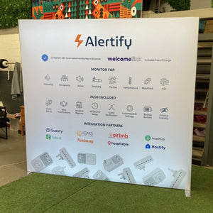Lightbox Banner Wall - Standing
